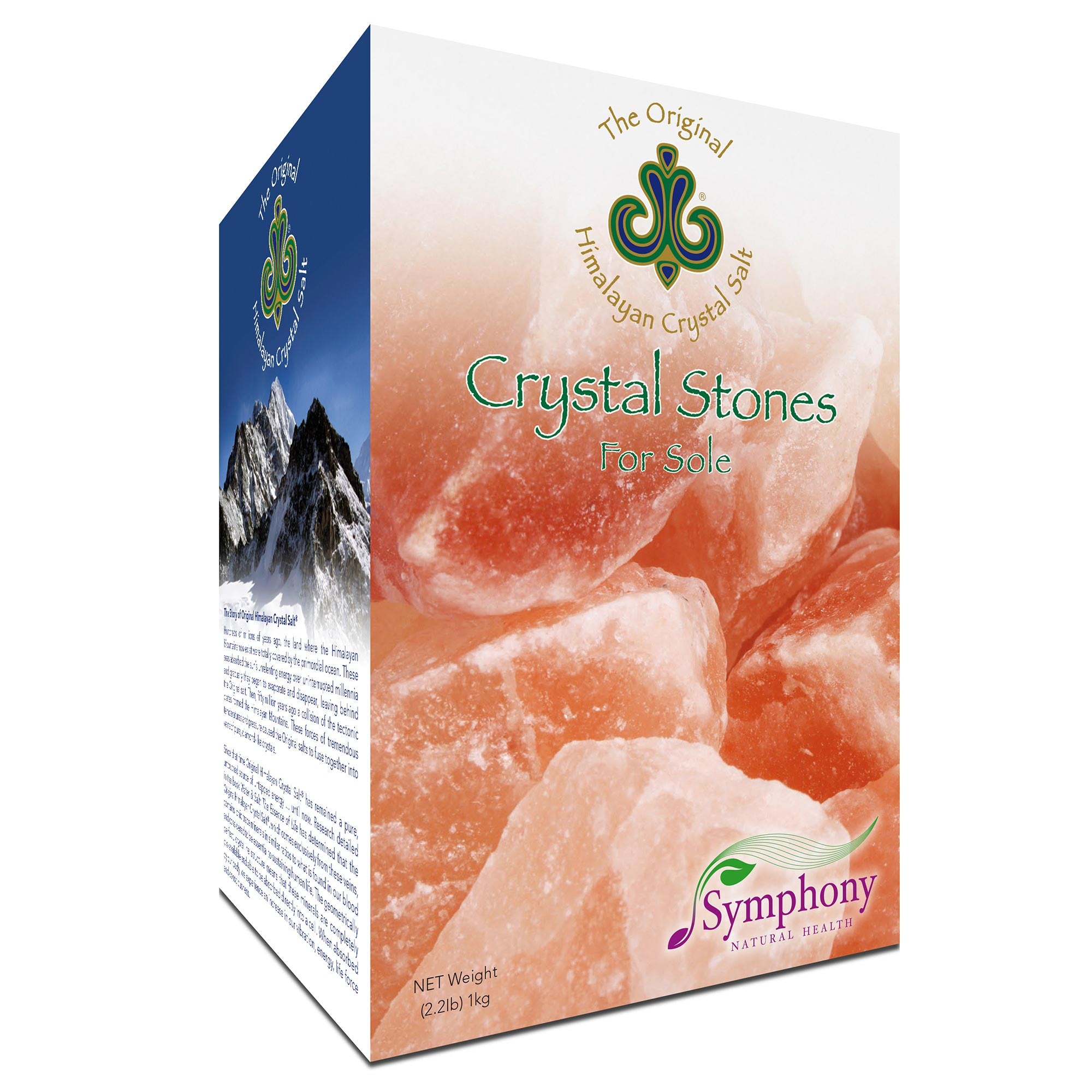 Himalayan Crystal Stones for mineral rich sole water